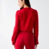 Anita-blouse met sleutelgat