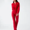 Anita-blouse met sleutelgat