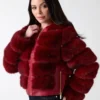 Arielle kort imitatiebontjasje Arielle kort imitatiebontjasje