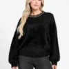 Arisa-trui met strass-hals