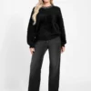 Arisa-trui met strass-hals