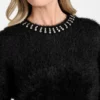 Arisa-trui met strass-hals
