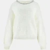 Arisa-trui met strass-hals
