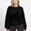 Arisa-trui met strass-hals