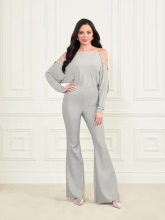 Asha Fit-and-flare broek