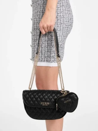Atabey gewatteerde converteerbare crossbody