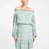 Audrey mini-jurk met blote schouders Audrey mini-jurk met blote schouders