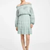 Audrey mini-jurk met blote schouders Audrey mini-jurk met blote schouders