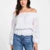 Audrey off-the-shoulder top