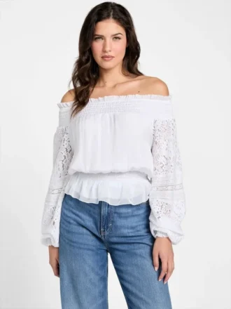 Audrey off-the-shoulder top