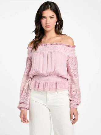 Audrey off-the-shoulder top