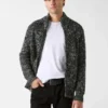 Austin Slub-vest met ritssluiting