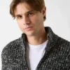 Austin Slub-vest met ritssluiting