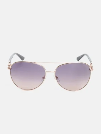 Aviator-zonnebril met metalen montuur