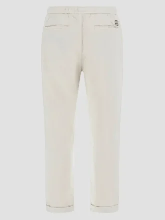 Axel fleece chino broek
