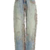 Baggy Burnt Jeans