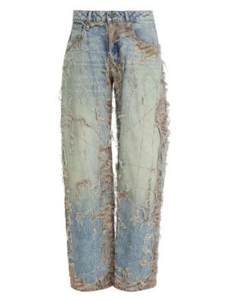 Baggy Burnt Jeans