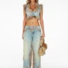 Baggy Burnt Jeans