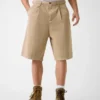 Baggy geplooide short Baggy geplooide short