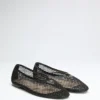Balletpumps van mesh