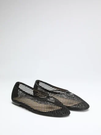 Balletpumps van mesh