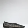 Balletpumps van mesh