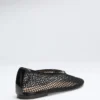 Balletpumps van mesh