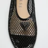 Balletpumps van mesh