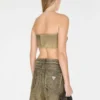 Bandeau van gewassen suède Bandeau van gewassen suède
