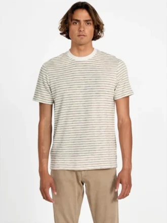 Baxter gestreept T-shirt met ronde hals