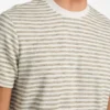 Baxter gestreept T-shirt met ronde hals