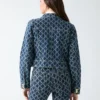 Bea Monogram denim truckerjas Bea Monogram denim truckerjas