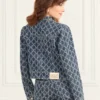 Bea Monogram denim truckerjas Bea Monogram denim truckerjas