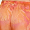 Bedrukte broek van chiffon met zijde-mix Bedrukte broek van chiffon met zijde-mix