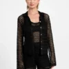 Bella top met open steken