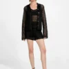 Bella top met open steken