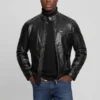 Bikerjas van imitatieleer