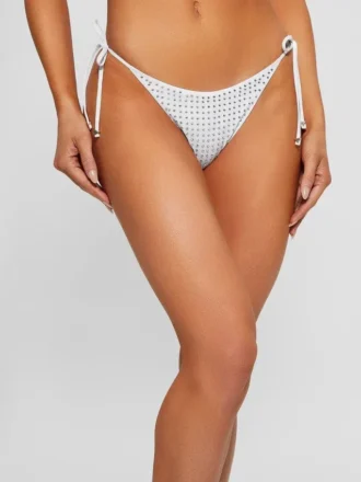 Bikinibroekje met strass-steentjes