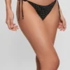 Bikinibroekje met strass-steentjes Bikinibroekje met strass-steentjes