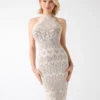 Billie monogram-truien-jurk Billie monogram-truien-jurk