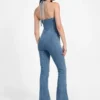 Blair halterdenim jumpsuit Blair halterdenim jumpsuit