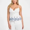 Blanche geborduurde top