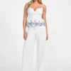 Blanche geborduurde top