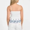 Blanche geborduurde top