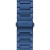 Blauw analoog horloge Blauw analoog horloge