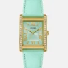 Blauw lederen analoog horloge Blauw lederen analoog horloge
