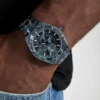Blauw multifunctioneel horloge Blauw multifunctioneel horloge