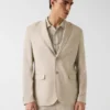 Blazer met enkele rij knopen Blazer met enkele rij knopen