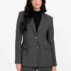 Blazer met enkele rij knopen Blazer met enkele rij knopen