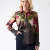 Blouse met iconische print